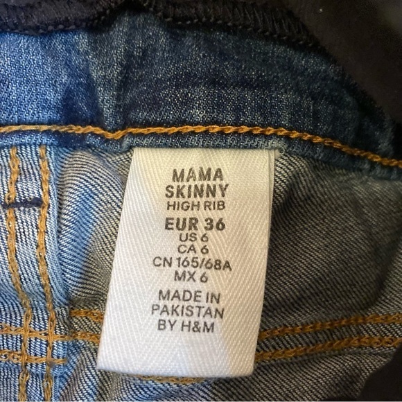 Ladies H&M Skinny Maternity Jeans - Picture 2 of 4